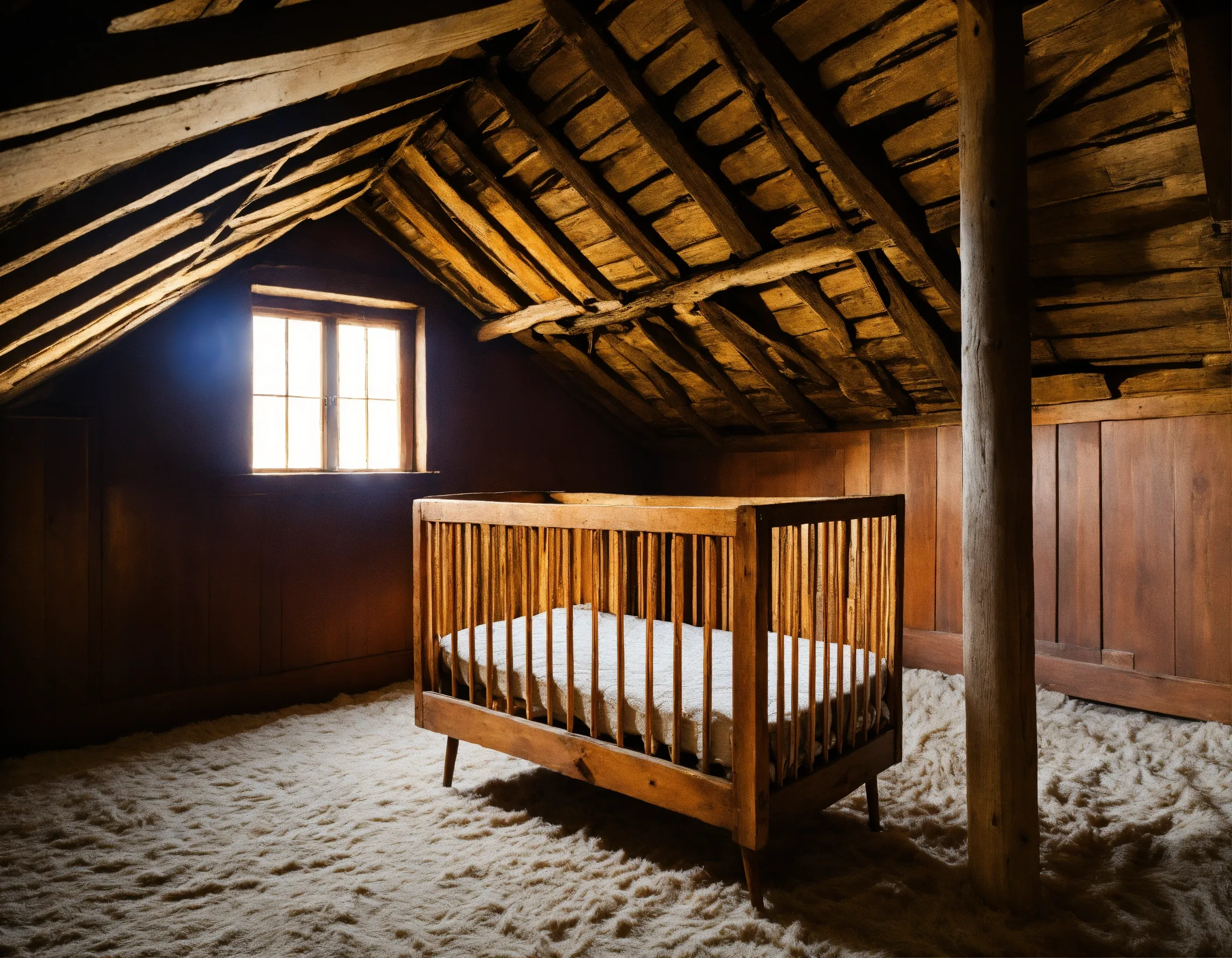 Træstammer i finsk skov